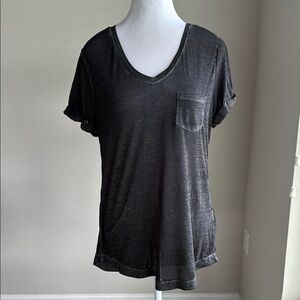 Style & Co, women’s black capped sleeve top